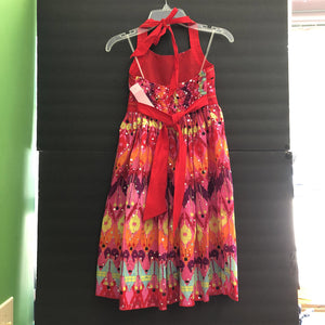 sequin pattern dress
