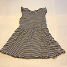 Load image into Gallery viewer, striped ruffle sleeve dress
