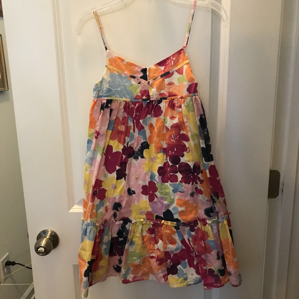 watercolor flower sundress
