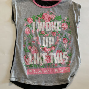 "woke up like.." flower top