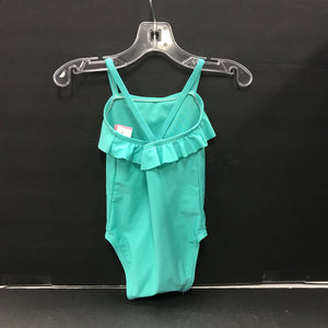 ruffle one piece swimsuit
