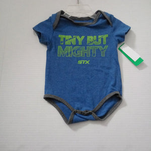 "tiny but mighty" onesie