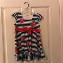 Load image into Gallery viewer, striped rose dress
