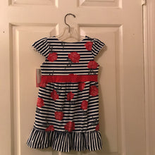 Load image into Gallery viewer, striped rose dress
