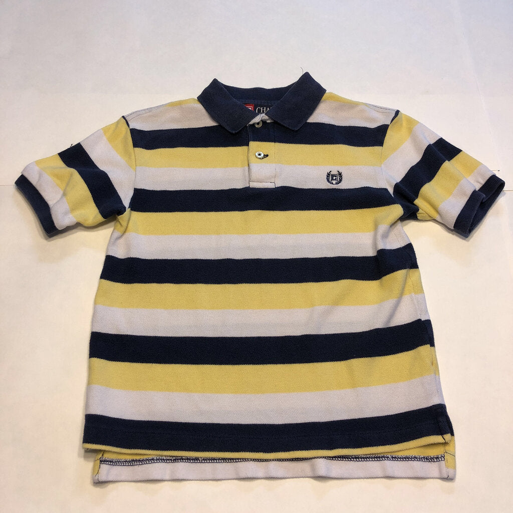 striped polo shirt