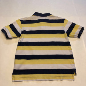 striped polo shirt