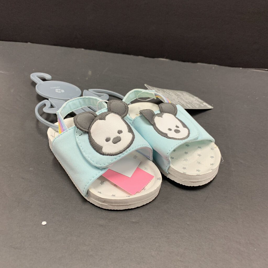 mickey mouse sandals(new) 12/18M