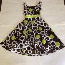 Load image into Gallery viewer, bubbles pattern tie dress
