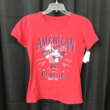 Load image into Gallery viewer, minnie mouse &quot;american classic&quot; print top USA
