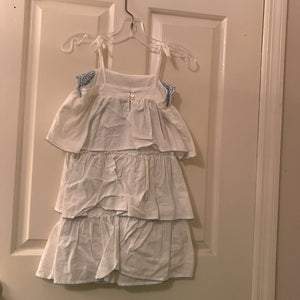 ruffle layers dress