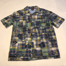 Load image into Gallery viewer, floral/plaid button down shirt
