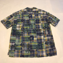 Load image into Gallery viewer, floral/plaid button down shirt
