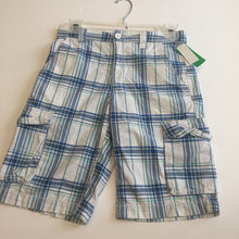 Load image into Gallery viewer, plaid cargo shorts
