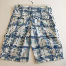 Load image into Gallery viewer, plaid cargo shorts
