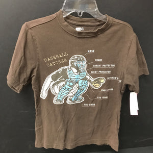 "baseball catcher" t-shirt