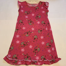 Load image into Gallery viewer, monkey/flowers nightgown
