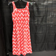 Load image into Gallery viewer, sleeveless chevron dress
