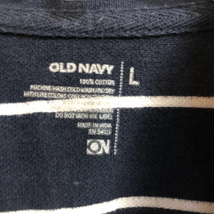 striped polo shirt