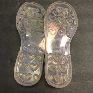 girls heart sandals