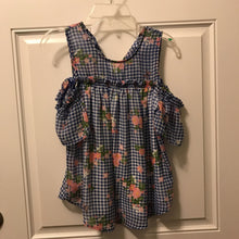 Load image into Gallery viewer, Flower off shoulder top
