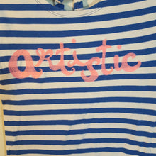 Load image into Gallery viewer, &quot;artistic&quot; striped top
