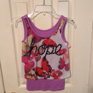 "Hope" sleeveless top