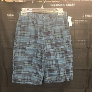 plaid shorts