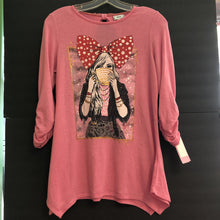 Load image into Gallery viewer, redpolka dot bow girl tunic
