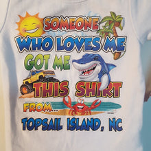 Load image into Gallery viewer, Topsail Island NC Tshrit
