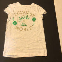 Load image into Gallery viewer, "luckiest girl in..." top

