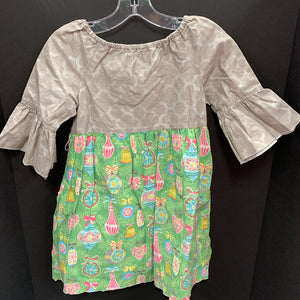two patterned dress