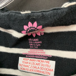 striped flower top