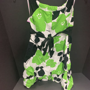 sleeveless floral dress