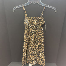 Load image into Gallery viewer, sleeveless animal print dress
