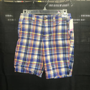 plaid shorts