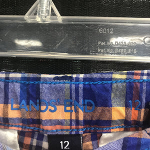 plaid shorts