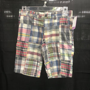 plaid shorts