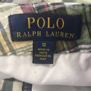 plaid shorts