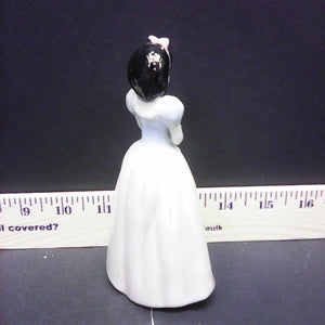 ceramic girl w/ black hair