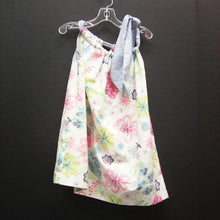 Load image into Gallery viewer, floral print/plaid ribbon dress
