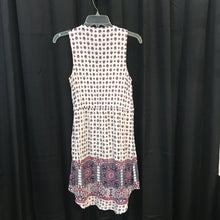 Load image into Gallery viewer, sleeveless multi patterned dress
