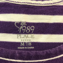 Load image into Gallery viewer, striped/denim look dress
