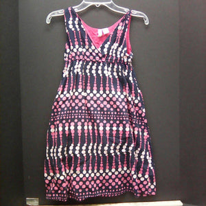 polka dot sleeveless dress