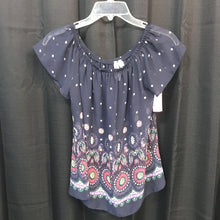 Load image into Gallery viewer, sheer floral off the shoulder top
