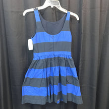 Load image into Gallery viewer, striped sleeveless dress
