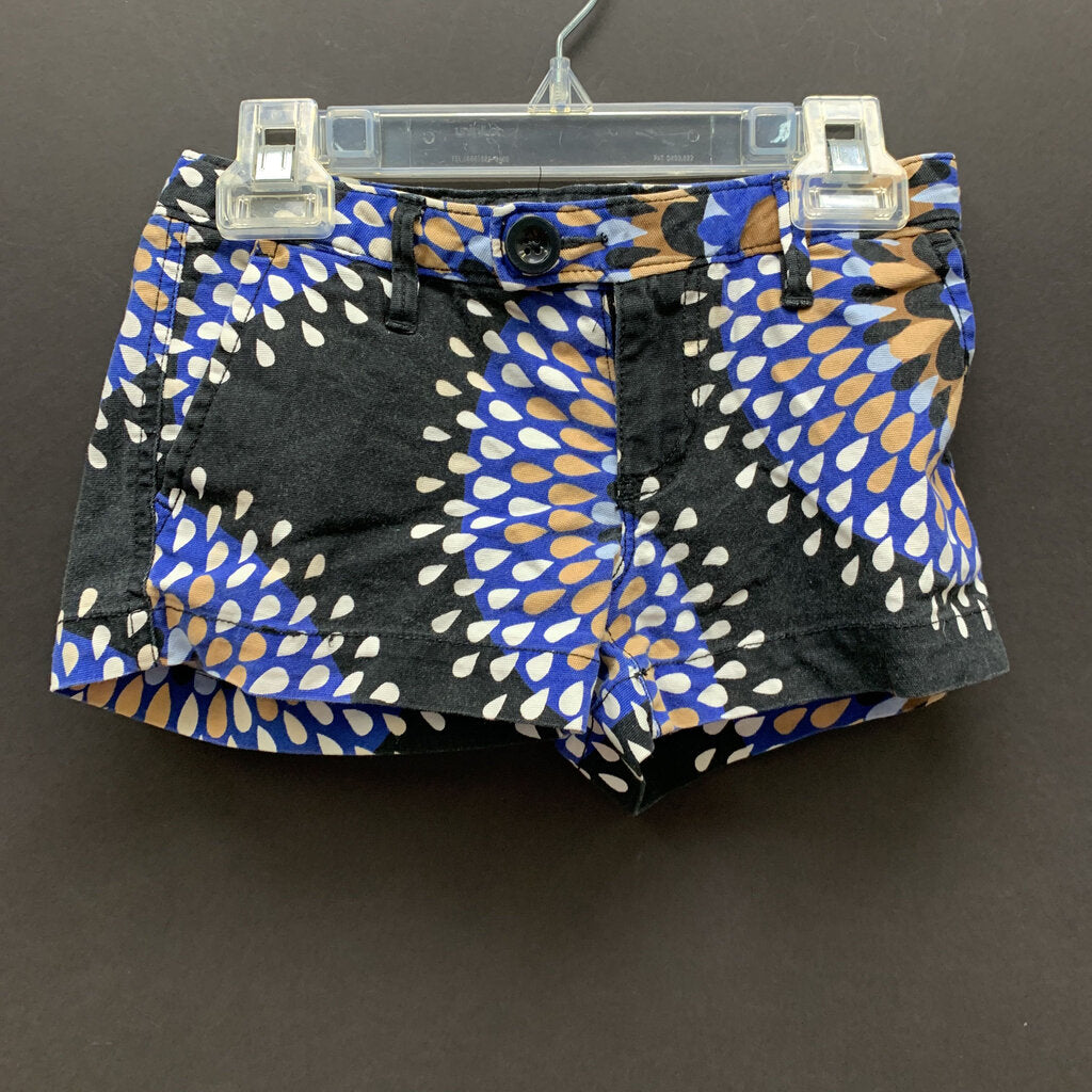 flower petal design shorts