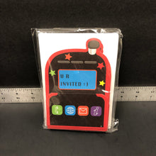 Load image into Gallery viewer, 8pk Phone Invitations [new]
