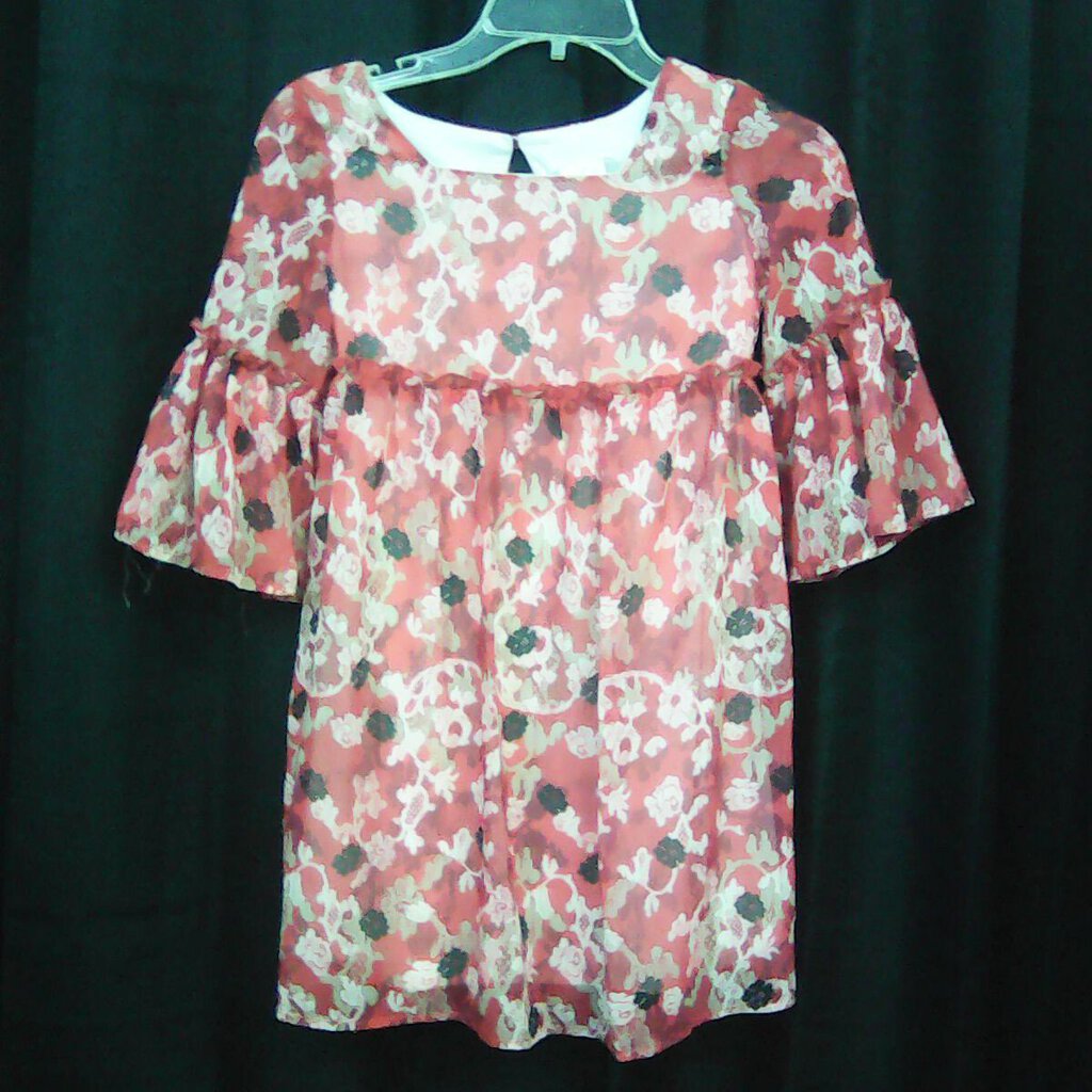 layered floral dress