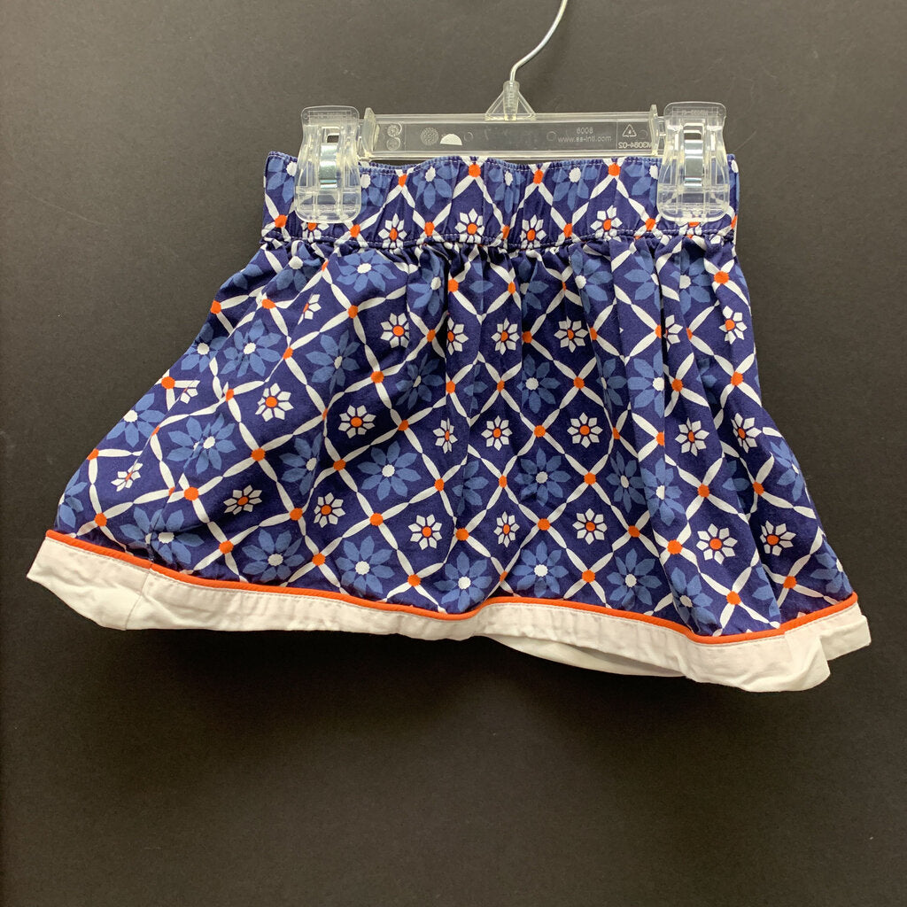 floral patter skirt