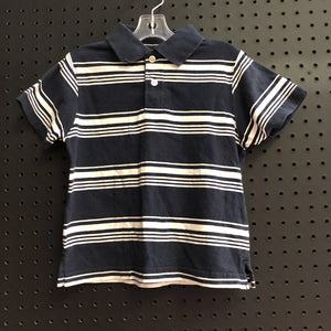 striped polo shirt